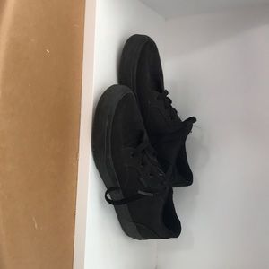 Kids authentic black vans